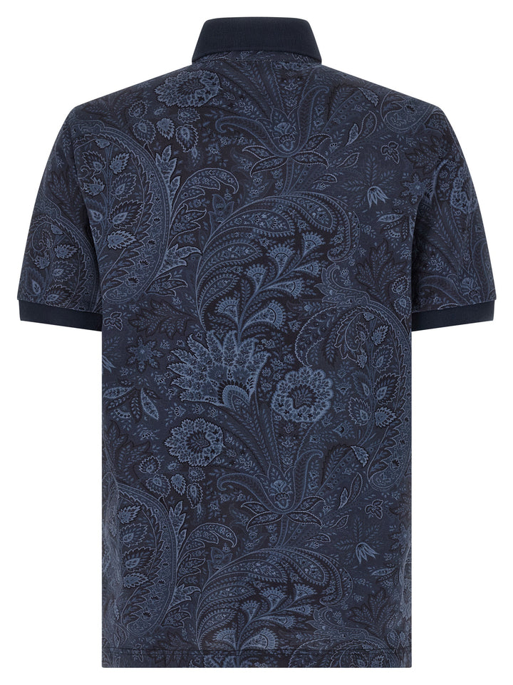 Etro Arnica Paisley Polo - Blu | 2e9d57783bc7f87f9c9461fda58513e0e471c40c