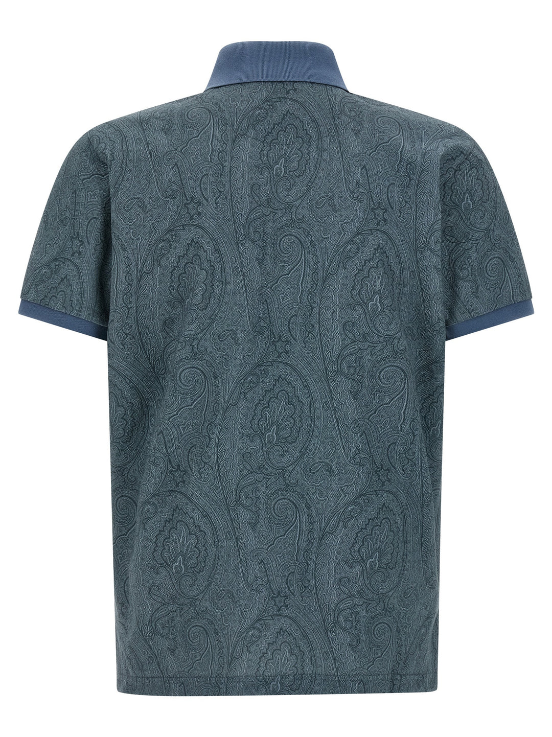 Etro Paisley Polo - Blu | 78a2f536aea17a4c20f6d1ba5e3e16c44f2f4d19