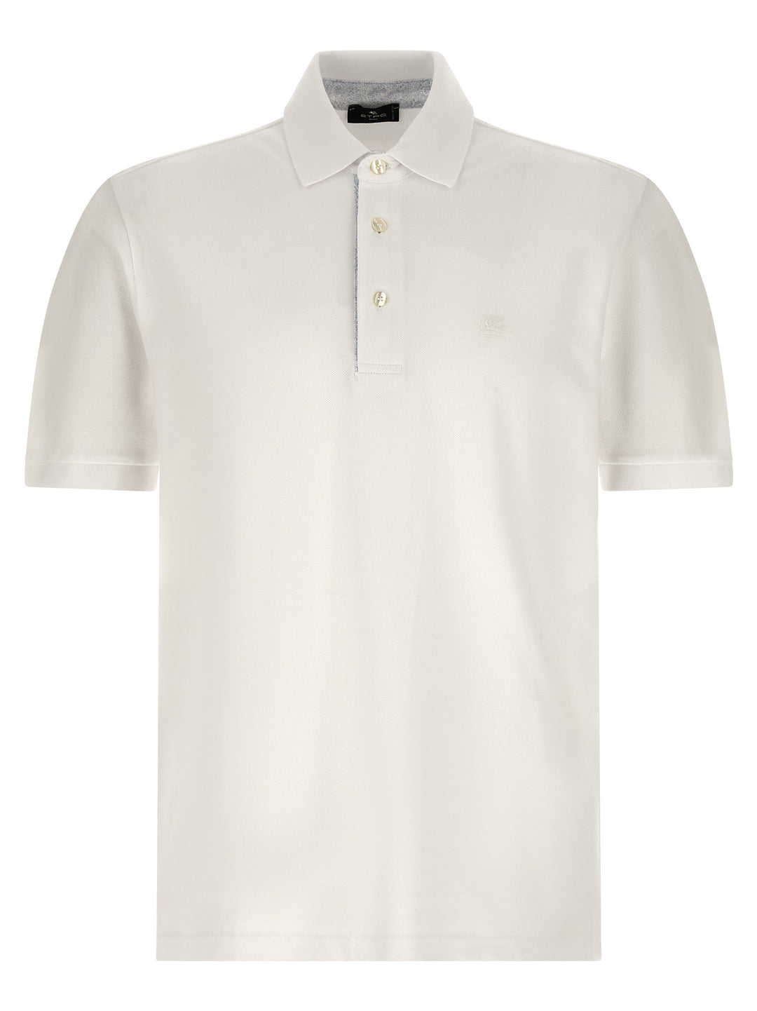Etro Pegaso Polo - Bianco | f329450b2439422cdcdf48b947e0176c2f5dc939
