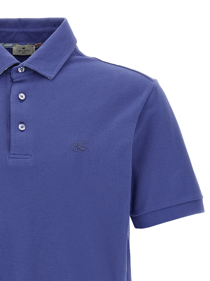 Etro Pegaso Polo - Blu | e3061ff8943ae448914c7dd59619731a04e74770