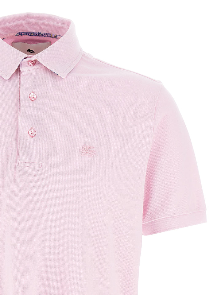 Etro Pegaso Polo - Rosa | 4ee8c054934c94aa335098aef6b4379a41df4375
