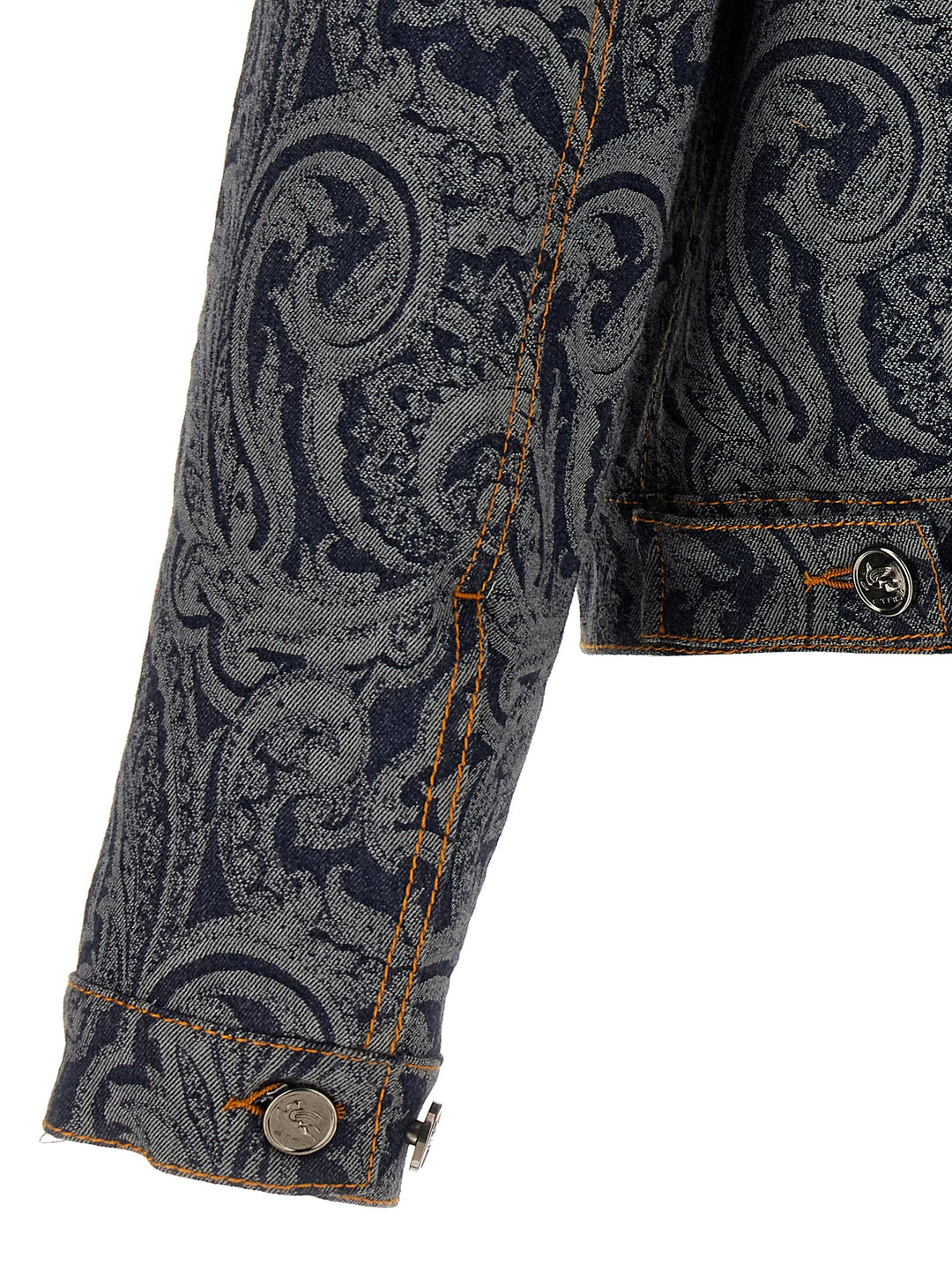 Etro Paisley Jacket Puffer Jackets - Multicolor | 52e0065264e7f15ddf7ea7be4dc6c34d32b22636