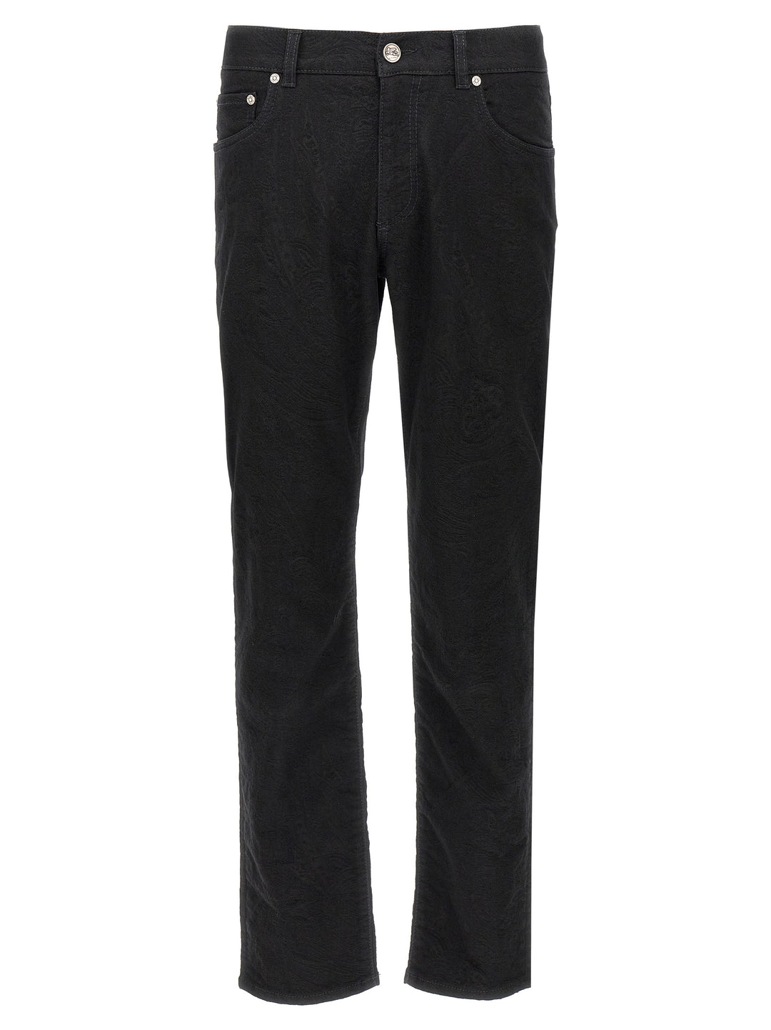 Etro Jacquard Jeans - Nero | 233734f5d62ec018144dae80ae1835158a9f17d3