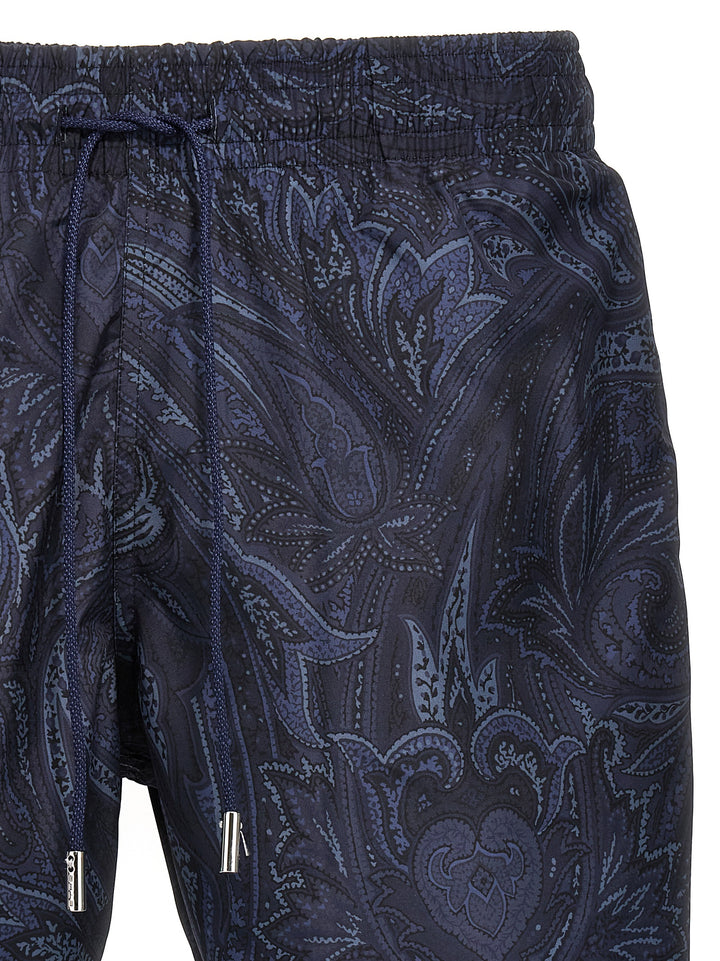 Etro Paisley Beachwear - Blu | 389055bf549d1dddf7b57248e31813e986d1c8d1