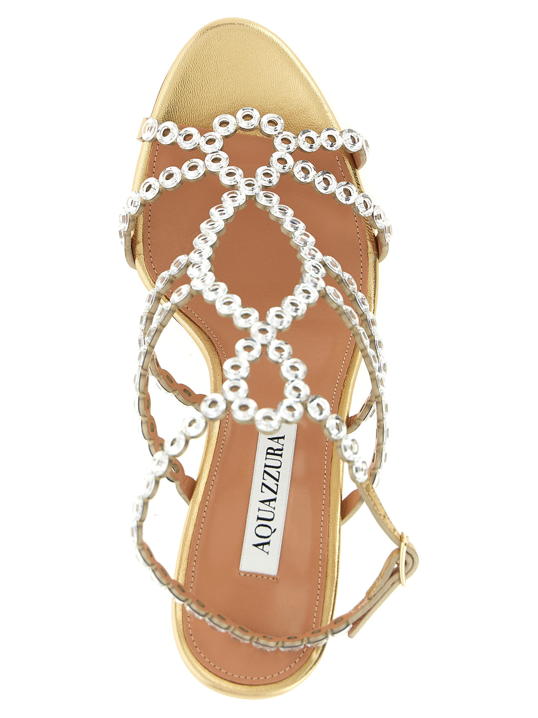Aquazzura Mooncrush Sandali - Oro | 19df72f7291bebd676df4f22dc9d065527aaada1