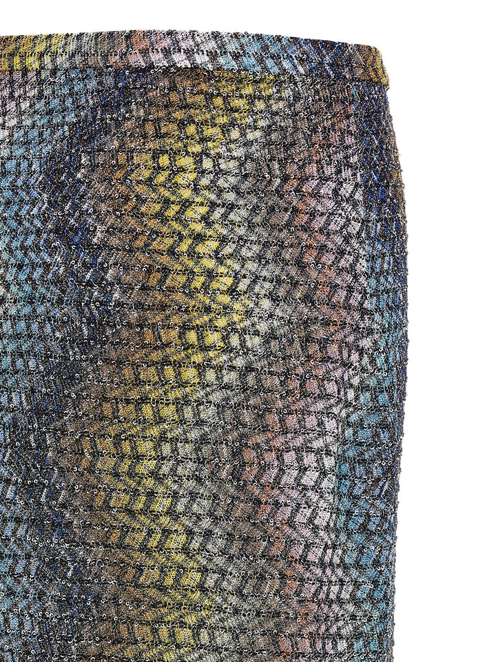 Missoni Zigzag Sarong Skirt Beachwear - Multicolor | a0a6bb584ece718a0db66d83ace180ca9106fa5c