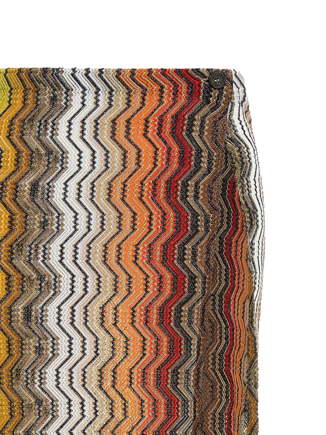 Missoni Greek Zig Pattern Raschel Skirt Gonne - Multicolor | 439eed4997a550331453239e22ea298a6a116ce2
