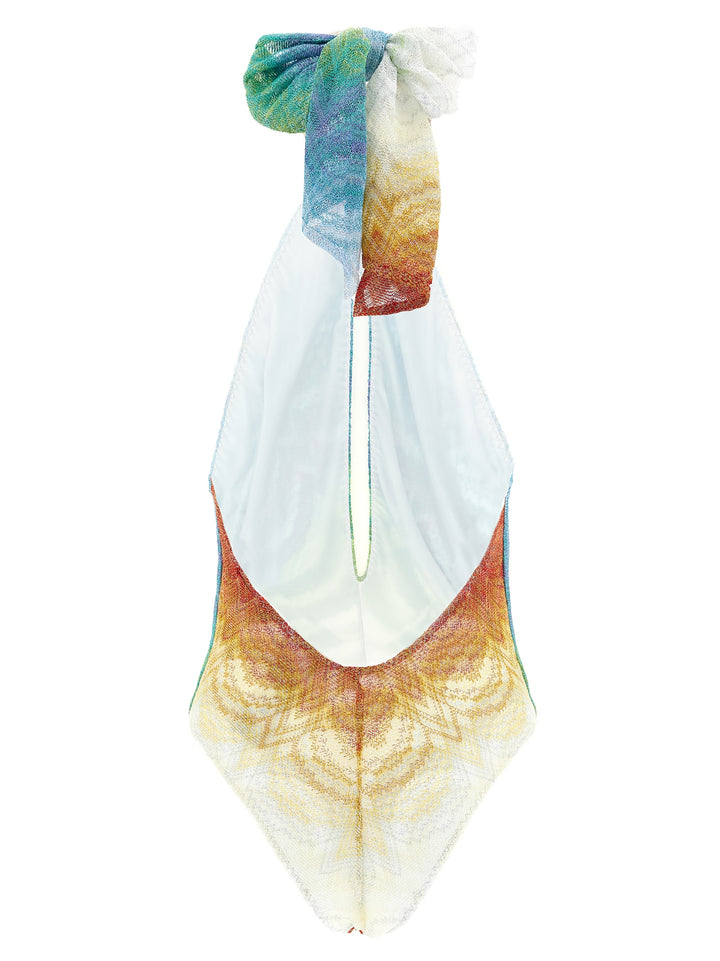 Missoni Stereo One-Piece Swimsuit Beachwear - Multicolor | 013db1fdeb413b0de51f6da5db4e8497decbda41
