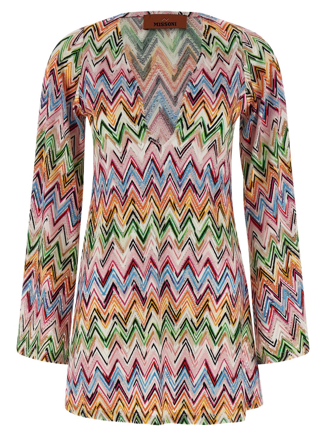 Missoni Zig Zag Embroidery Dress Abiti - Multicolor | f14b381731d0066fc3d512f2e3a6cbdf8d654c58