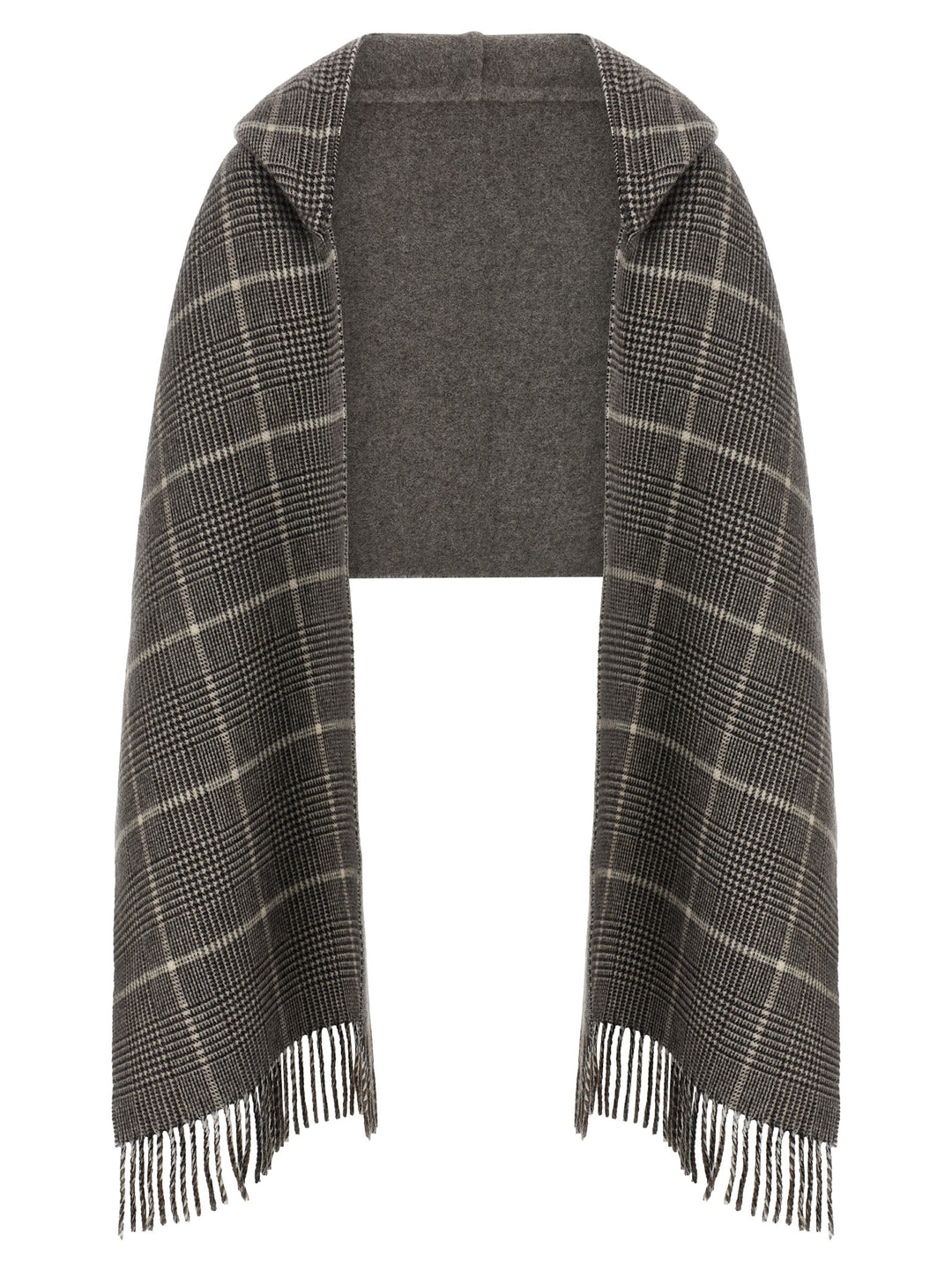 Brunello Cucinelli Hooded Scarf Sciarpe - Marrone | 7010b4fe1489728edc15a5b2a5453e32357b19f4