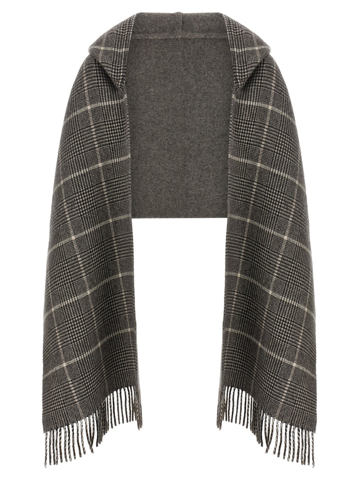 Brunello Cucinelli Hooded Scarf Sciarpe - Marrone | 7010b4fe1489728edc15a5b2a5453e32357b19f4