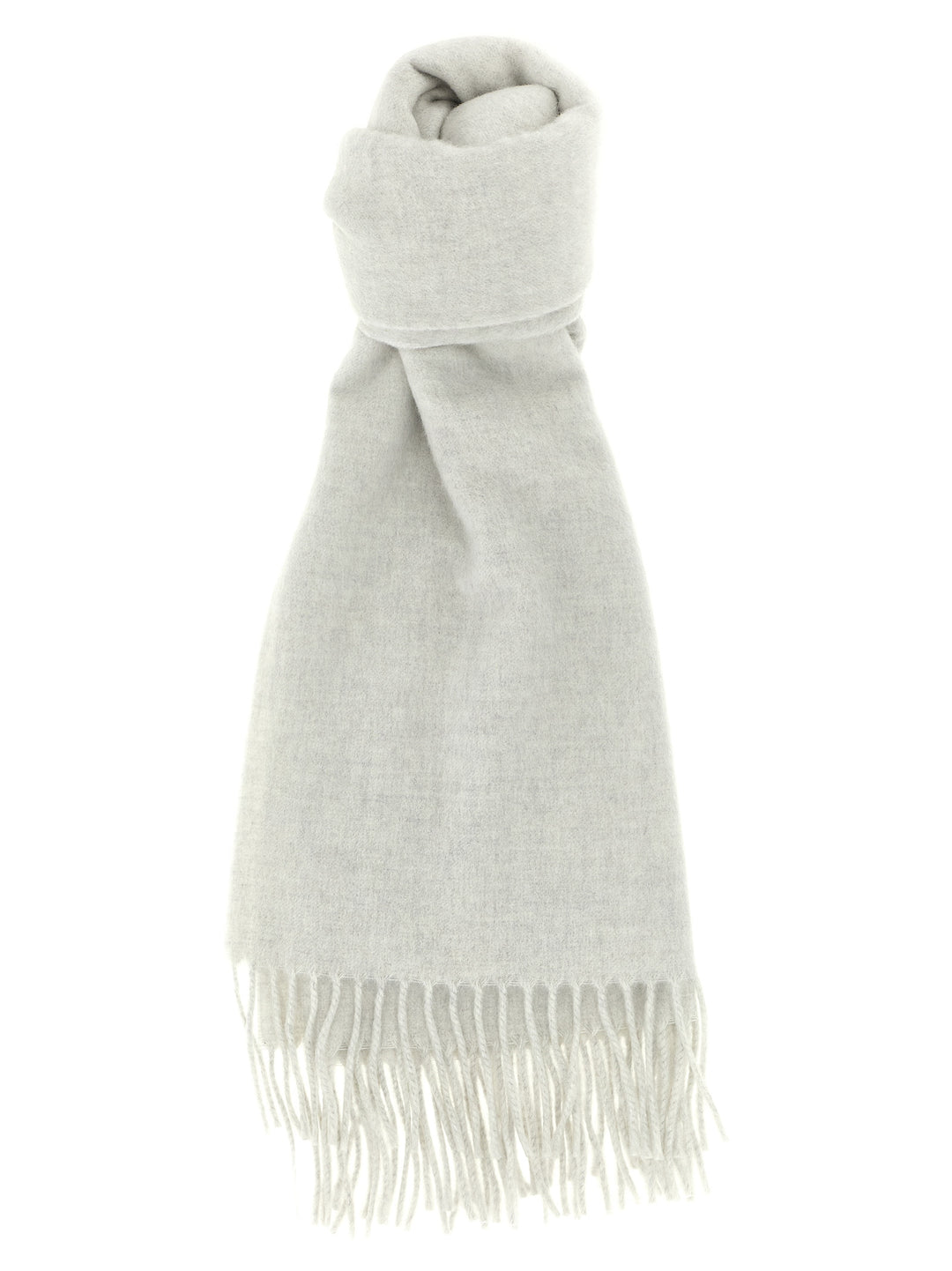 Brunello Cucinelli Cashmere Scarf Sciarpe Grigio Wanan Luxury