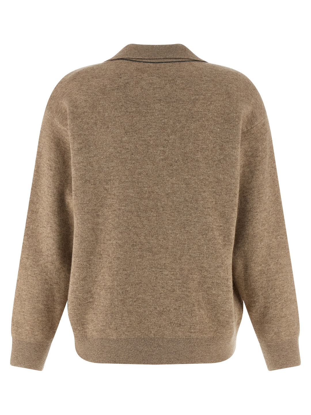 Brunello Cucinelli Monile Polo - Beige | 496adf4a2b5d23fbacc5a1038a92b59ea92bb1fc