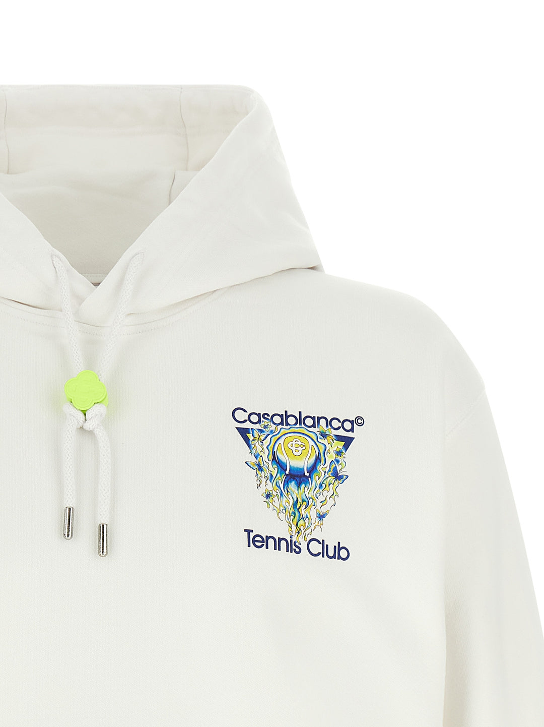 Casablanca Tennis Club Icon Felpe - Bianco | 1c08b78e8bf8d2351719aed0b216e6db4efe0495