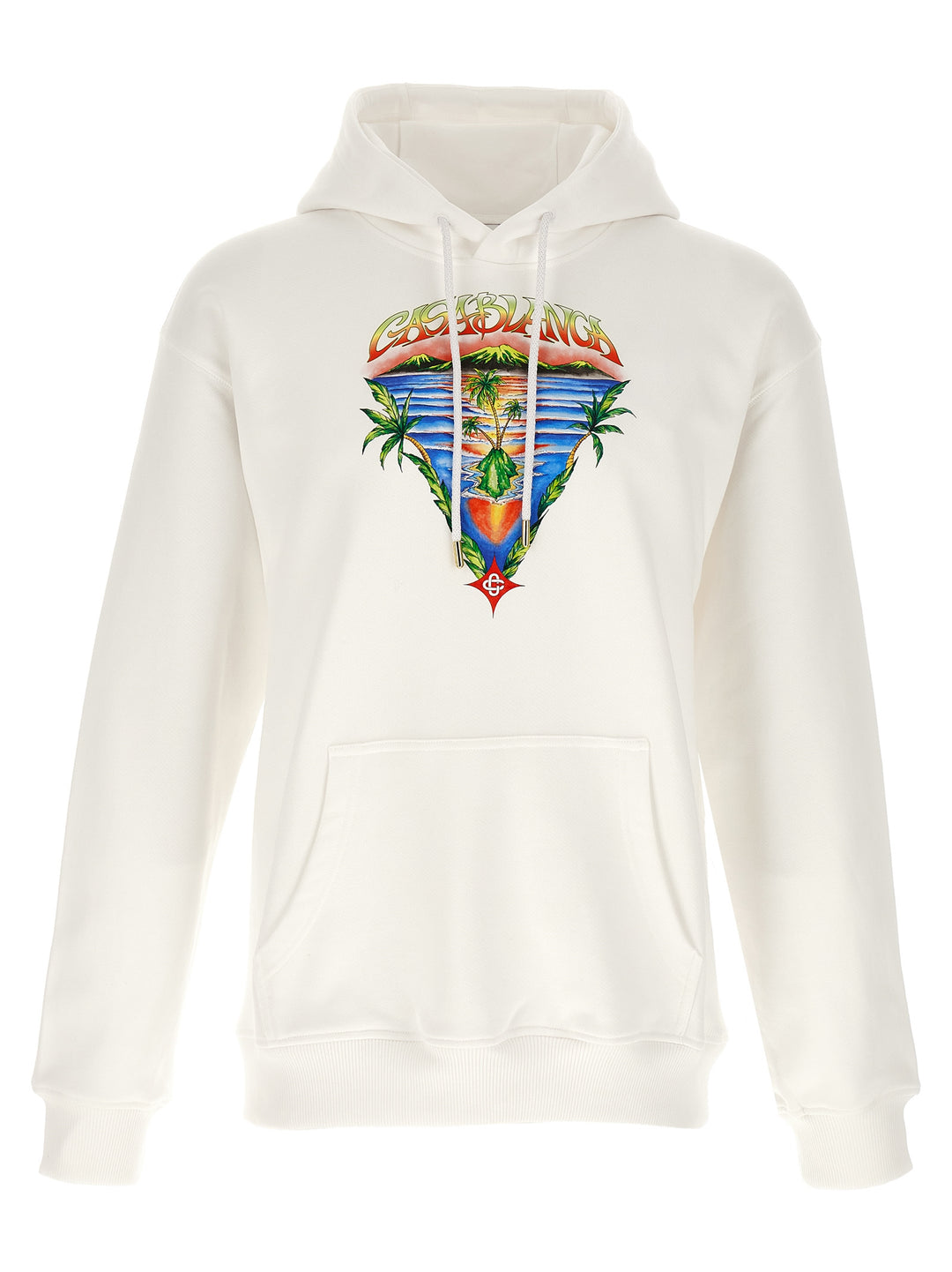 Casablanca Innocence Triangle Felpe - Bianco | b7d3cea9210b02958bfff757f3935a54590723e4