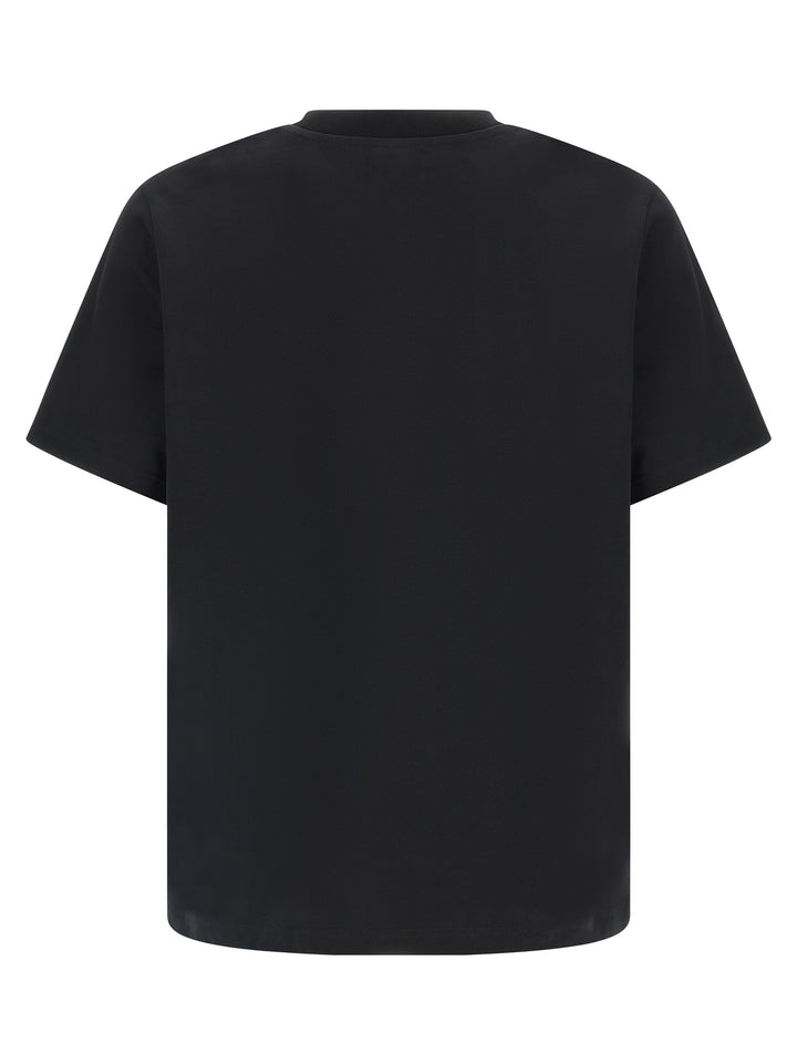 Casablanca Warped Logo T shirt - Nero | 7fbe833da48f0d5225b0255b3f3e066317b7a269