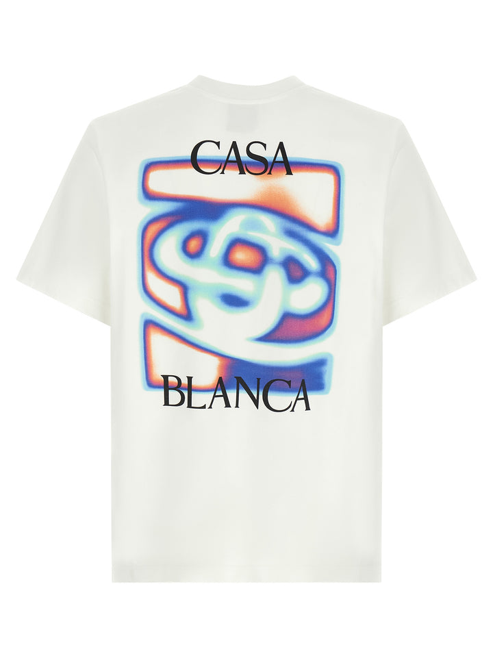 Casablanca Heat Map T shirt - Bianco | da7fbaedfdfb7e9d9c6f9c6007d7020052ba9e90