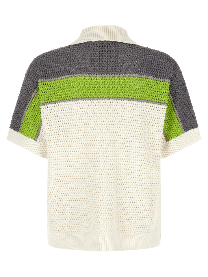 Casablanca Stripe Crochet Camicie - Multicolor | 4b70f0fb3113eecc8f33bfcec1f729e58af90cb8