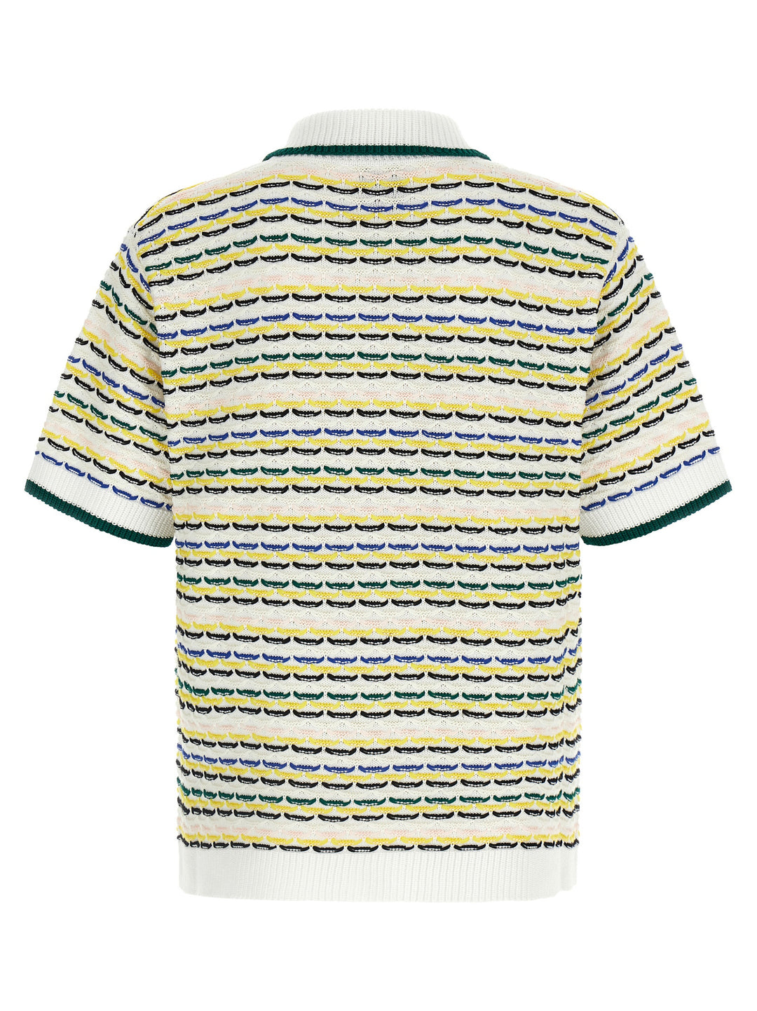 Casablanca Tuck Stitch Short Sleeve Camicie - Multicolor | 6df1360535b00393940d4152d59ce7cada1c2a84