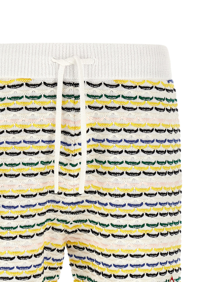 Casablanca Tuck Stitch Bermuda e Short - Multicolor | dc3ac568ffb17150349a91180345ba04ffd52e9b