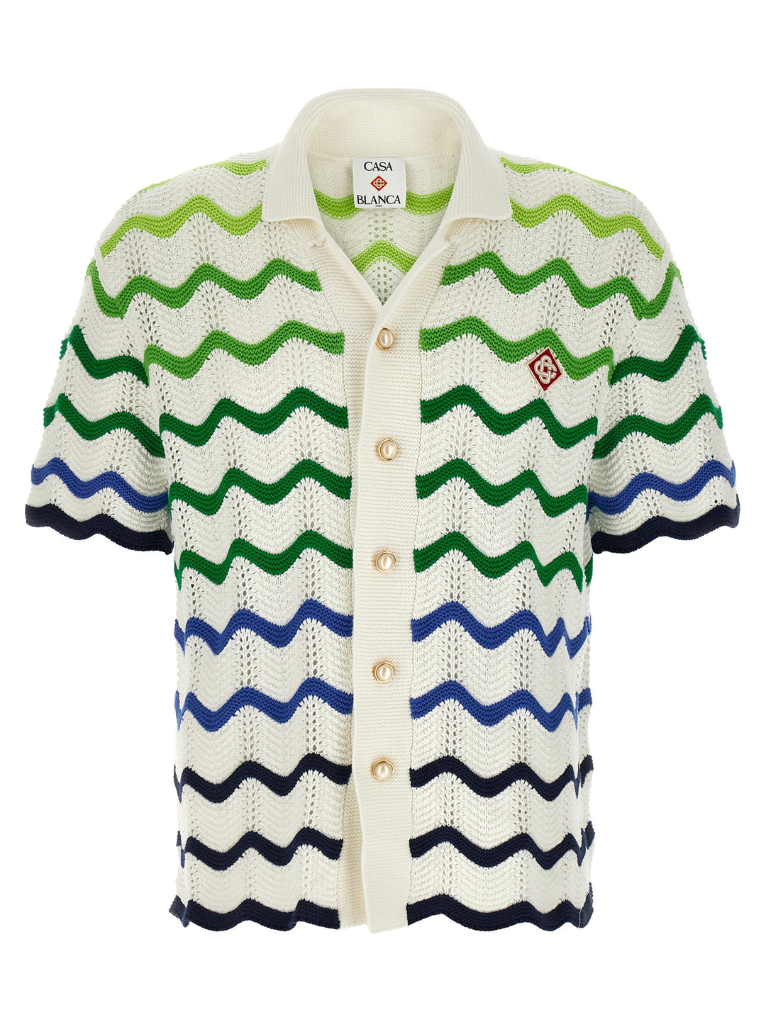 Casablanca Gradient Wave Camicie - Multicolor | 689f9bb5236ea472504c24527cb30b4d54933cbc