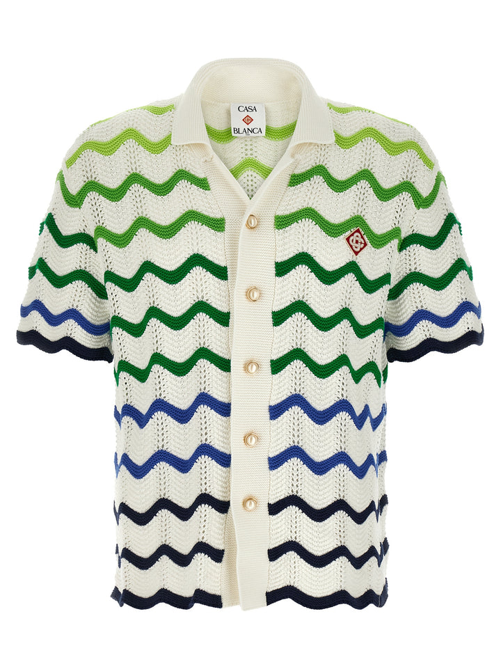Casablanca Gradient Wave Camicie - Multicolor | 689f9bb5236ea472504c24527cb30b4d54933cbc