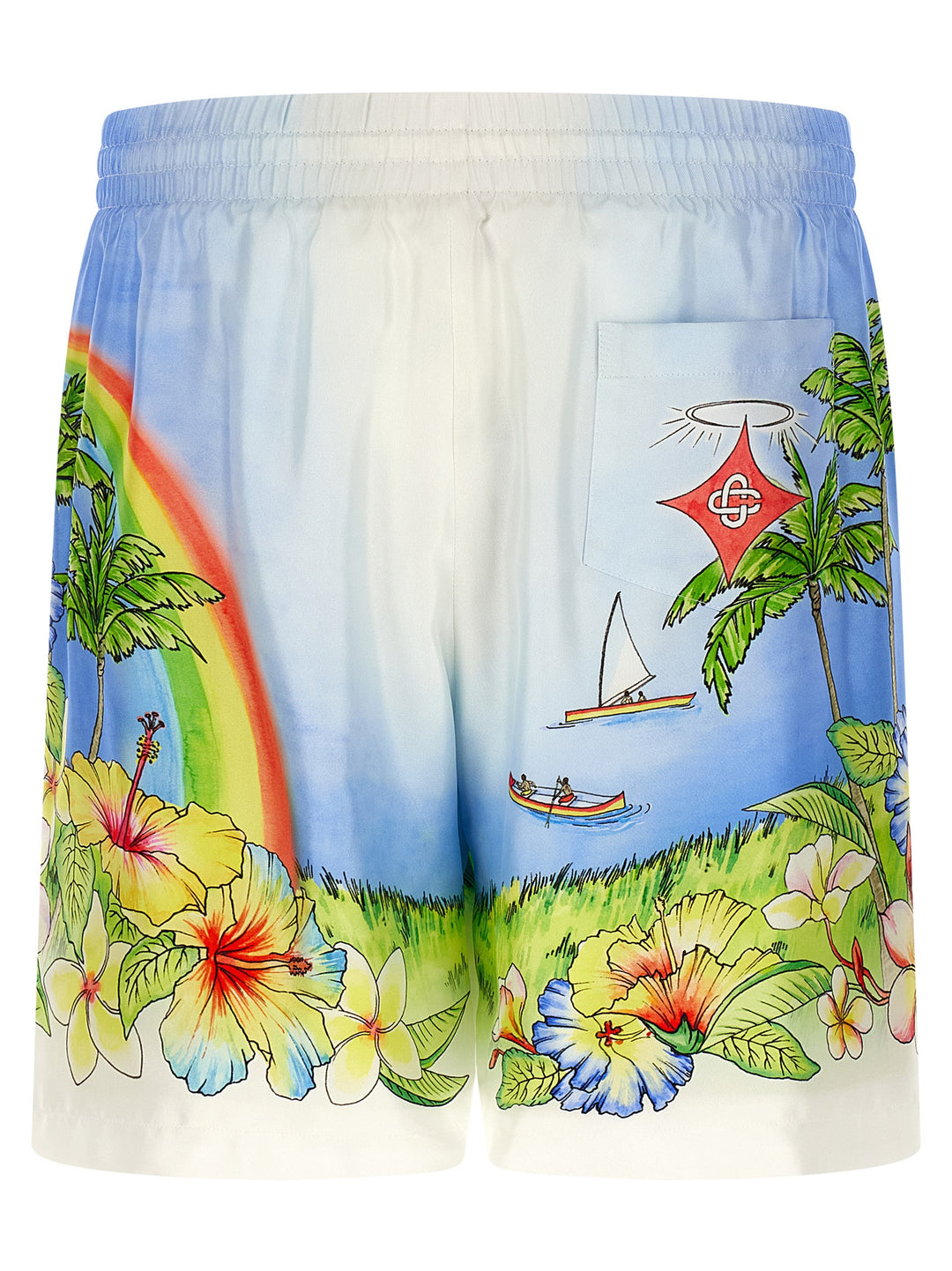 Casablanca Aloha Bermuda e Short - Multicolor | 81dad604e05ad5d1b4fdee47ea32feda85e3b251