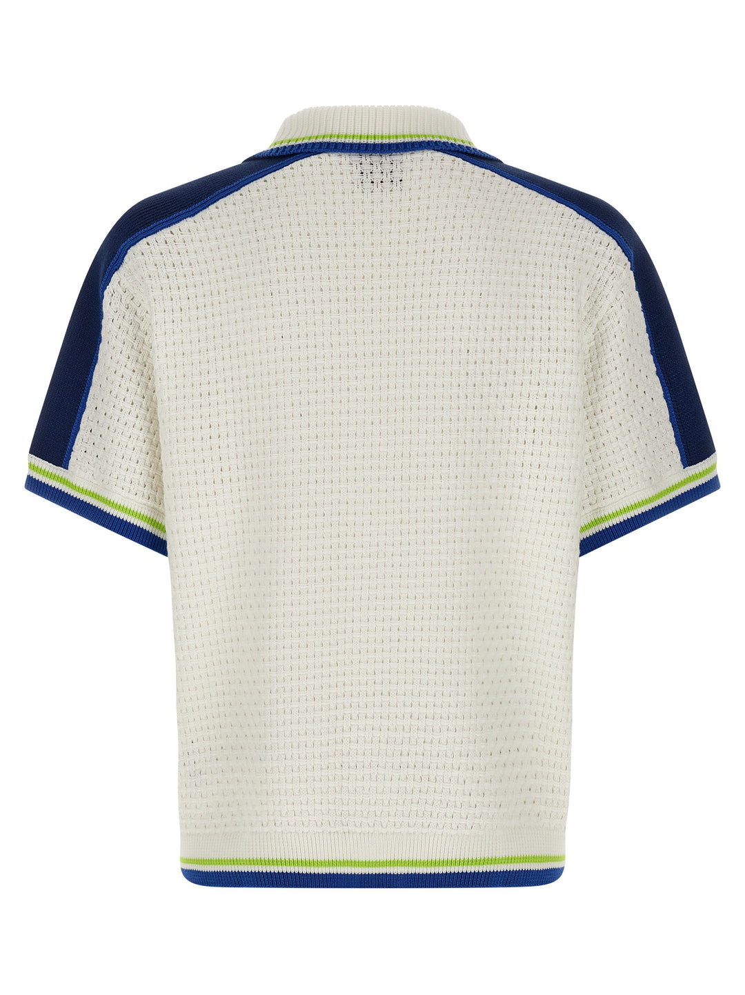 Casablanca Tennis Cotton Crochet Camicie - Bianco | 6e90be3dd9a7e4421b9dea56e388b2e237efd005