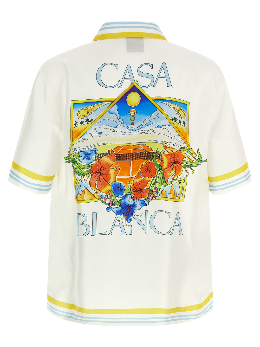 Casablanca Flower Court Icon Camicie - Multicolor | cd6d4ee0fa17414c61bc9f8717dbb3a2d1cc2330
