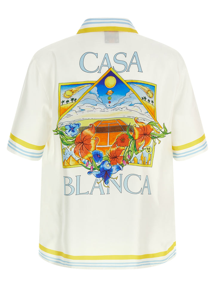 Casablanca Flower Court Icon Camicie - Multicolor | cd6d4ee0fa17414c61bc9f8717dbb3a2d1cc2330
