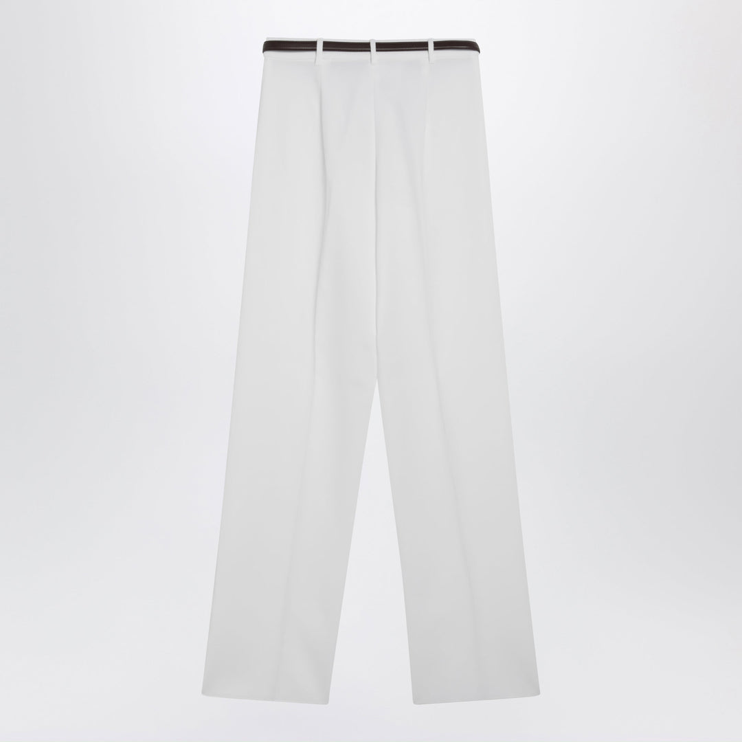Max Mara Studio Pantaloni - Bianco | a5bcbf28bfcb88d3f0ee003af490ac63ec45cf9b