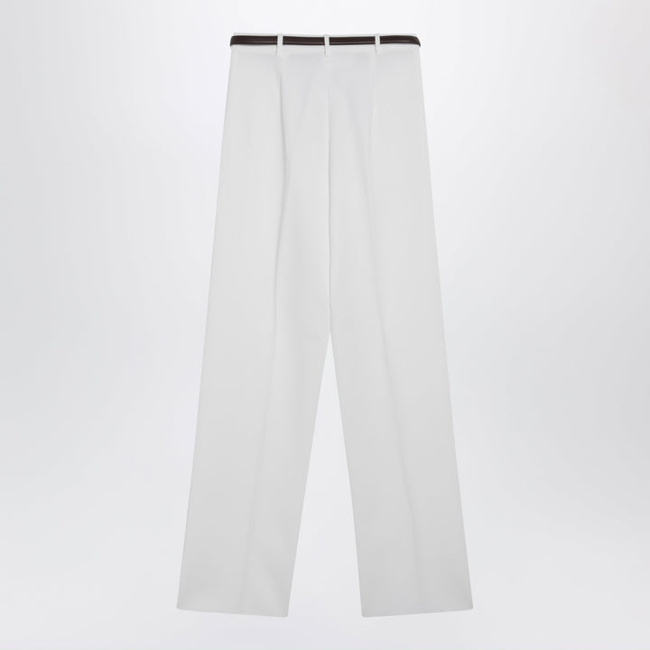 Max Mara Studio Pantaloni - Bianco | a5bcbf28bfcb88d3f0ee003af490ac63ec45cf9b
