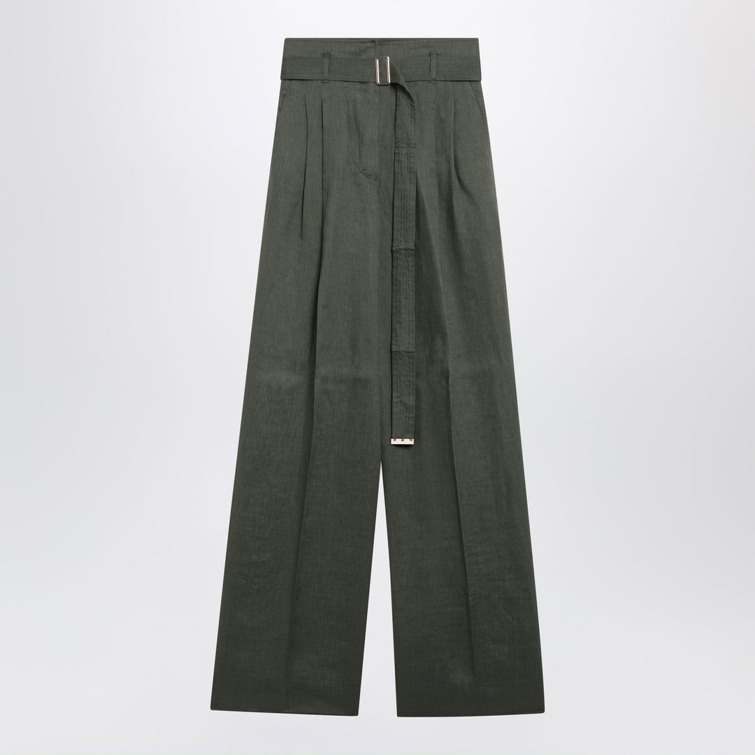 Max Mara Studio Pantaloni - Verde | 4d189d5f72a5f11118a7de9fe6c6d6e6c135fc72