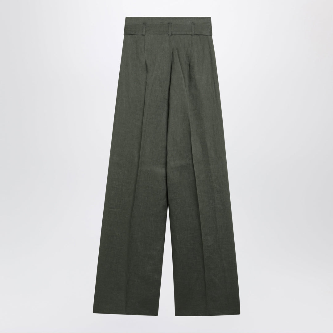 Max Mara Studio Pantaloni - Verde | b8e6155d3fc93e7b7e07da1b4c4ccd947ebff66f