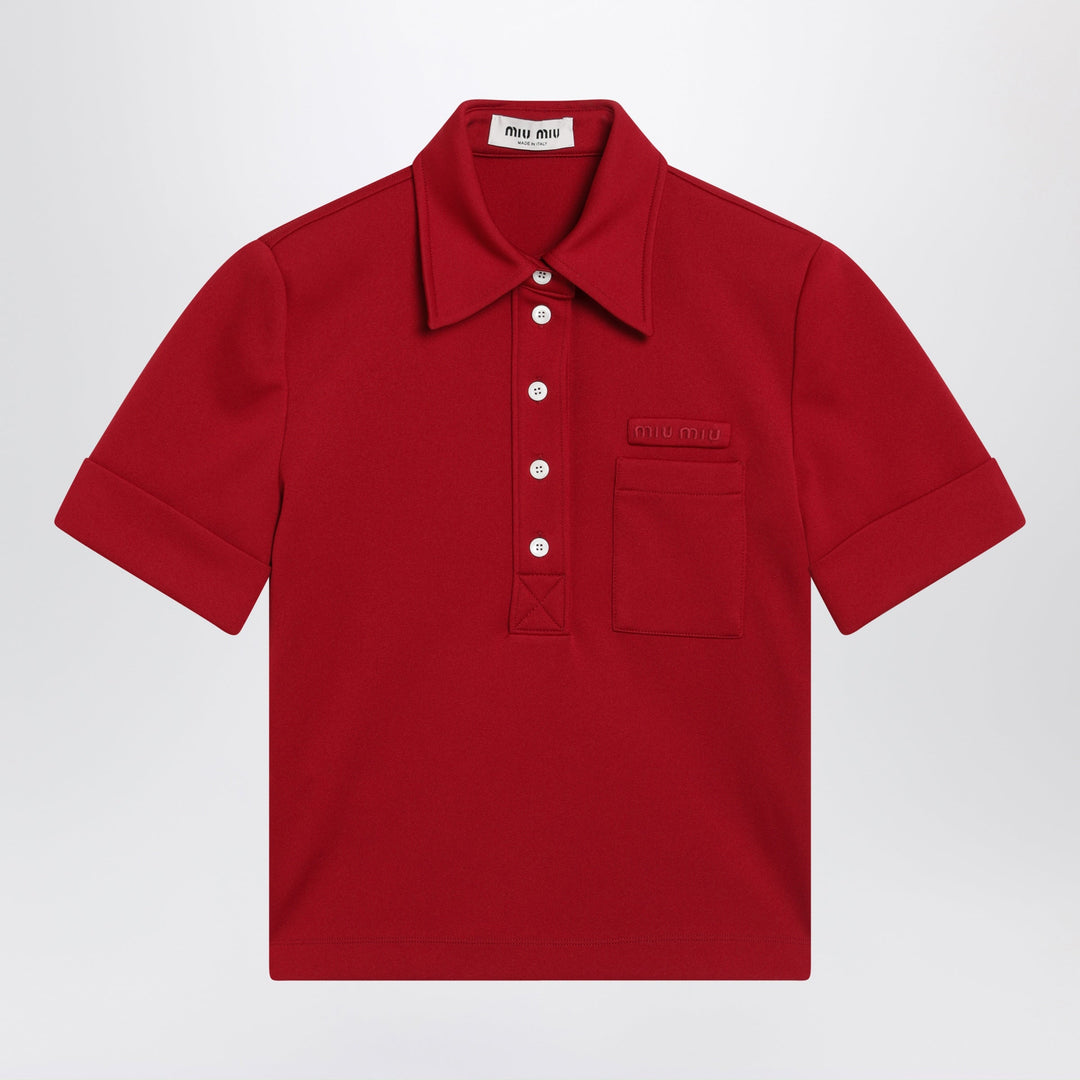 Miu Miu Shirts & Tops - Rosso | de6eae0a8e44dd6c67f5cc7a21aa14ed6451d784