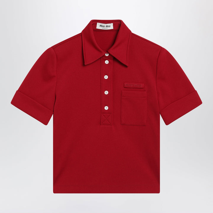 Miu Miu Shirts & Tops - Rosso | de6eae0a8e44dd6c67f5cc7a21aa14ed6451d784