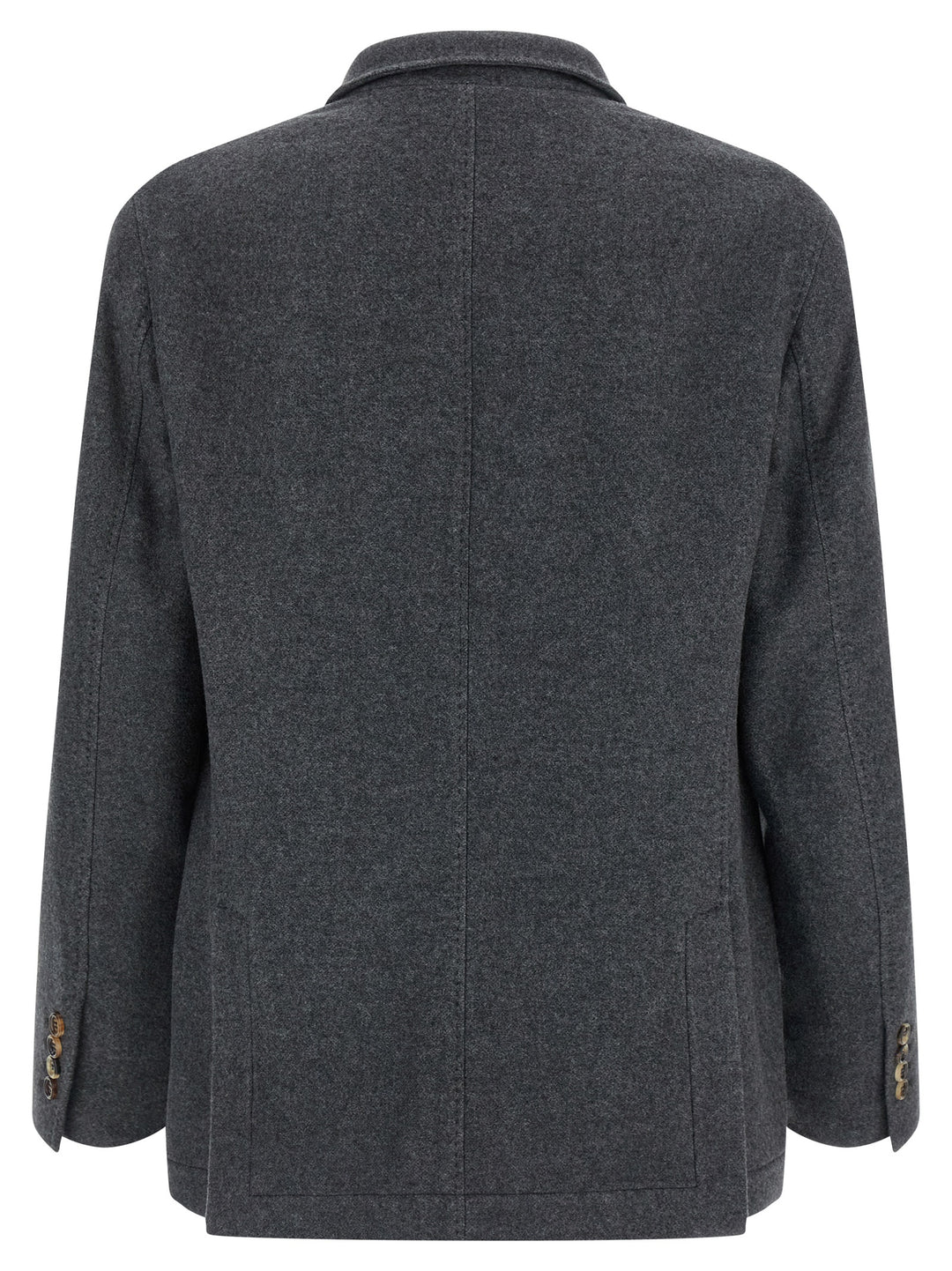 Brunello Cucinelli Cashmere Blazer - Grigio | a33b1ac7da2d579009e7be05ed4c78da66436689