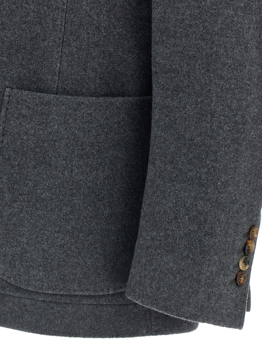 Brunello Cucinelli Cashmere Blazer - Grigio | 3931da9198f9557f2af4b03ad1fad769b3be3de2
