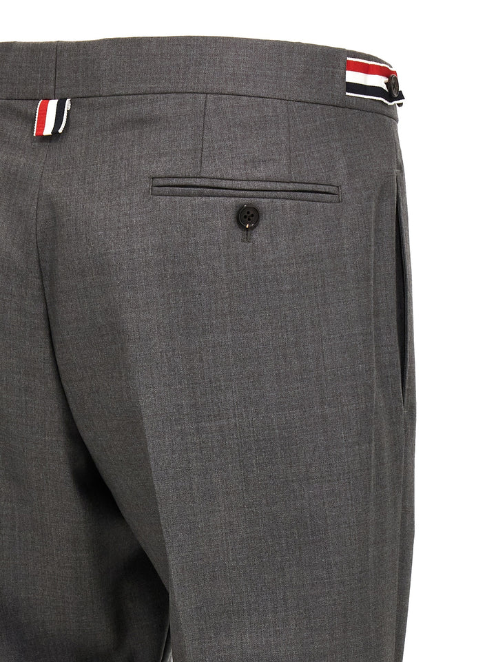 Thom Browne Rwb Pantaloni - Grigio | 13c9630eb246edfdb6acaab712fdcb9f73bbff89