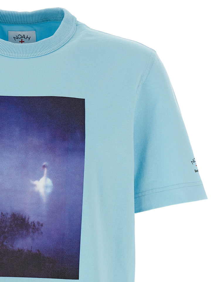 Barbour Archive Swan T shirt - Celeste | 63542b41e762fa7a6b74984d5c0a2983935ae9ab