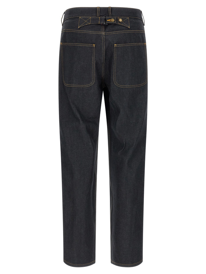 Thom Browne Japanese Selvedge Denim Jeans - Blu | 0b1cc372ab1cf4eda78d4c7cbdb305c14f8514c6