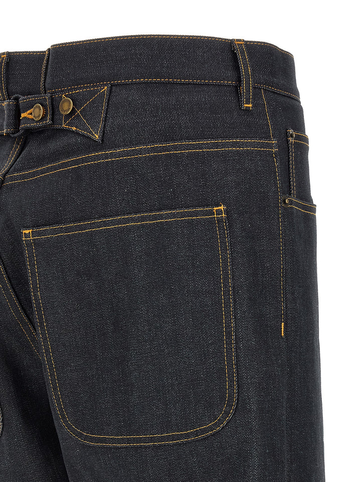 Thom Browne Japanese Selvedge Denim Jeans - Blu | a878046138e638a6017fe2697f02d4050f85eea8