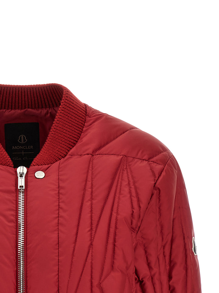 Rick Owens Geocamo Flight Puffer Jackets - Rosso | eb36e5351c7877293fecd4d141f63f14452201bc