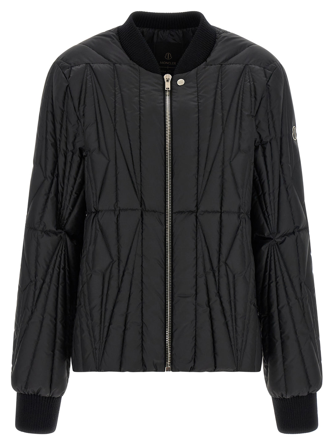 Rick Owens Geocamo Flight Puffer Jackets - Nero | 894862c70339e003cadcc11614e9e36a3edb8f02