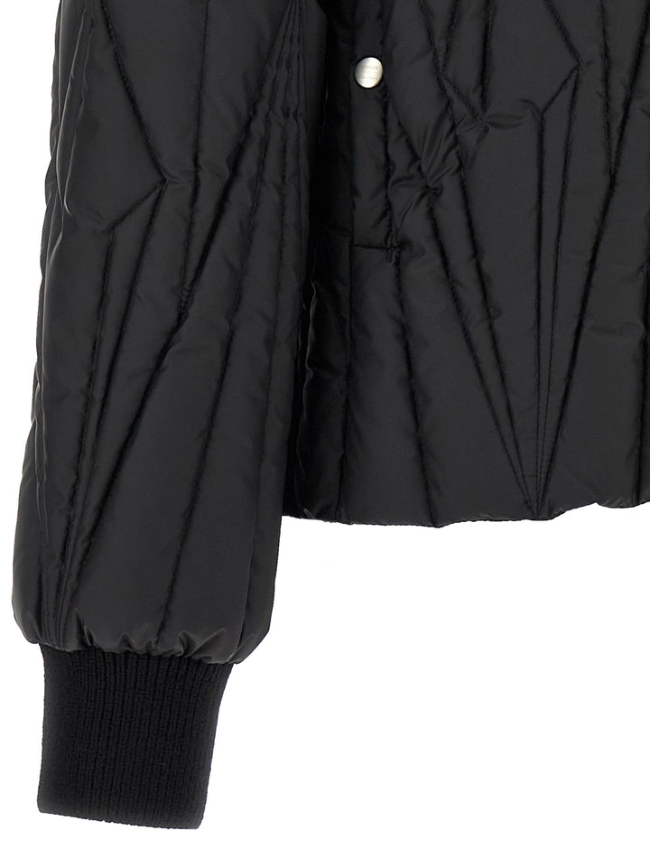 Rick Owens Geocamo Flight Puffer Jackets - Nero | 22fa19c1a97028408f1094dbb3c2efd0f18d5906