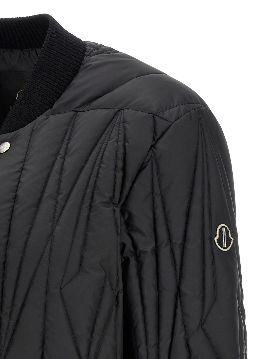 Rick Owens Geocamo Flight Puffer Jackets - Nero | f7b5e507c2fec6c45da0d3b526a6950299c0d4df
