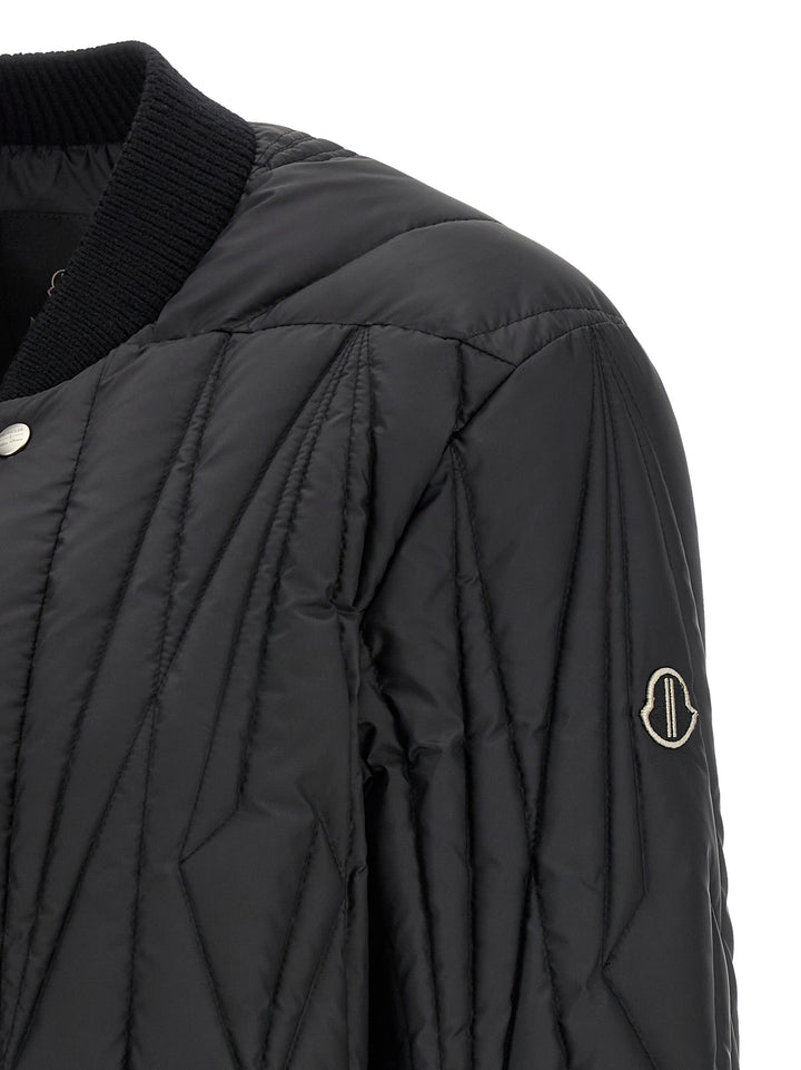 Rick Owens Geocamo Flight Puffer Jackets - Nero | f7b5e507c2fec6c45da0d3b526a6950299c0d4df