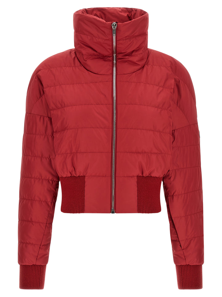 Rick Owens Cropped Puffer Jackets - Rosso | e9308b7b33757303216c246c1dbfaadd087d0538