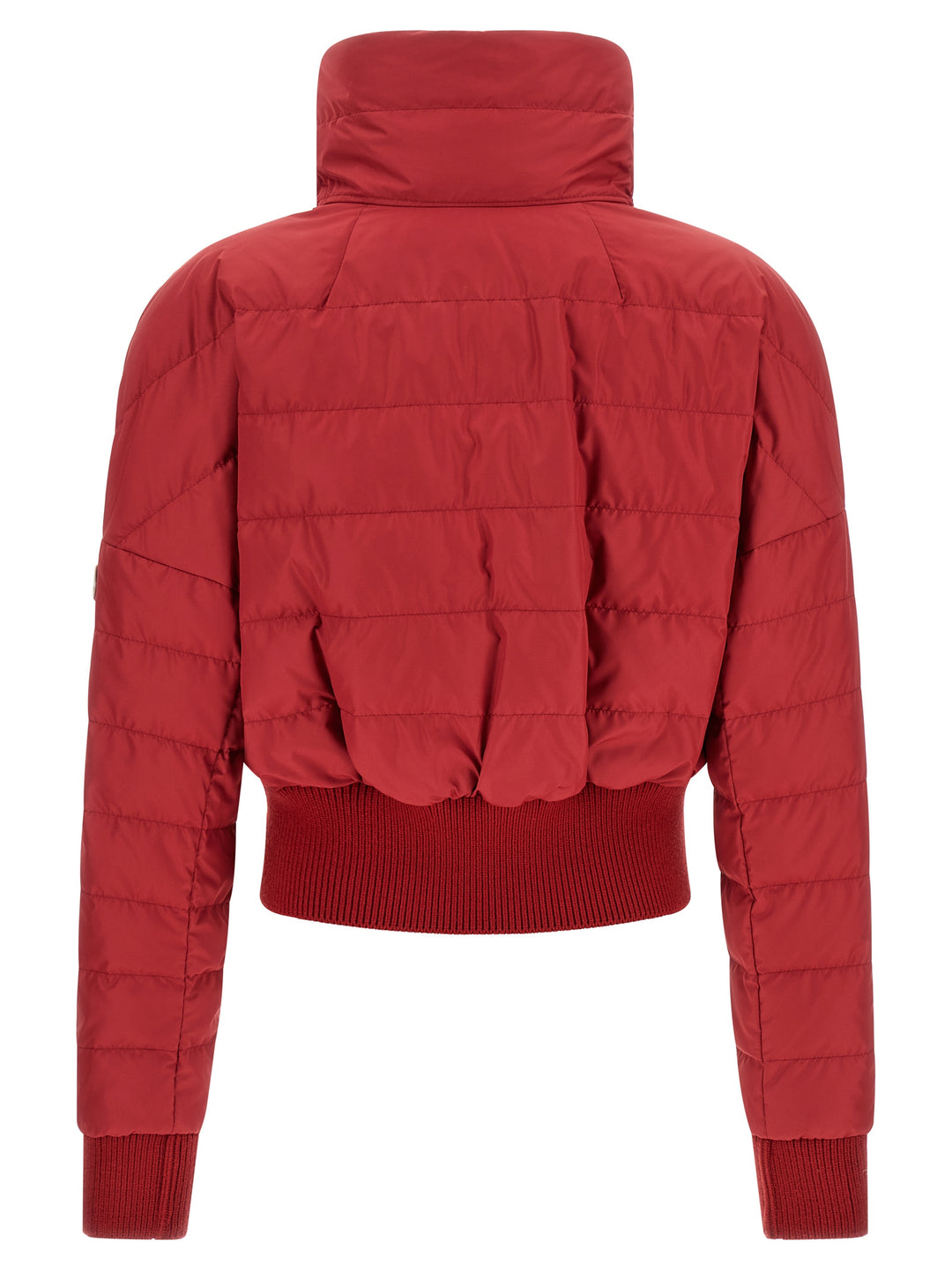 Rick Owens Cropped Puffer Jackets - Rosso | 2dd0daa544dcbdb7eac4e03f9eb6b22076bdd356