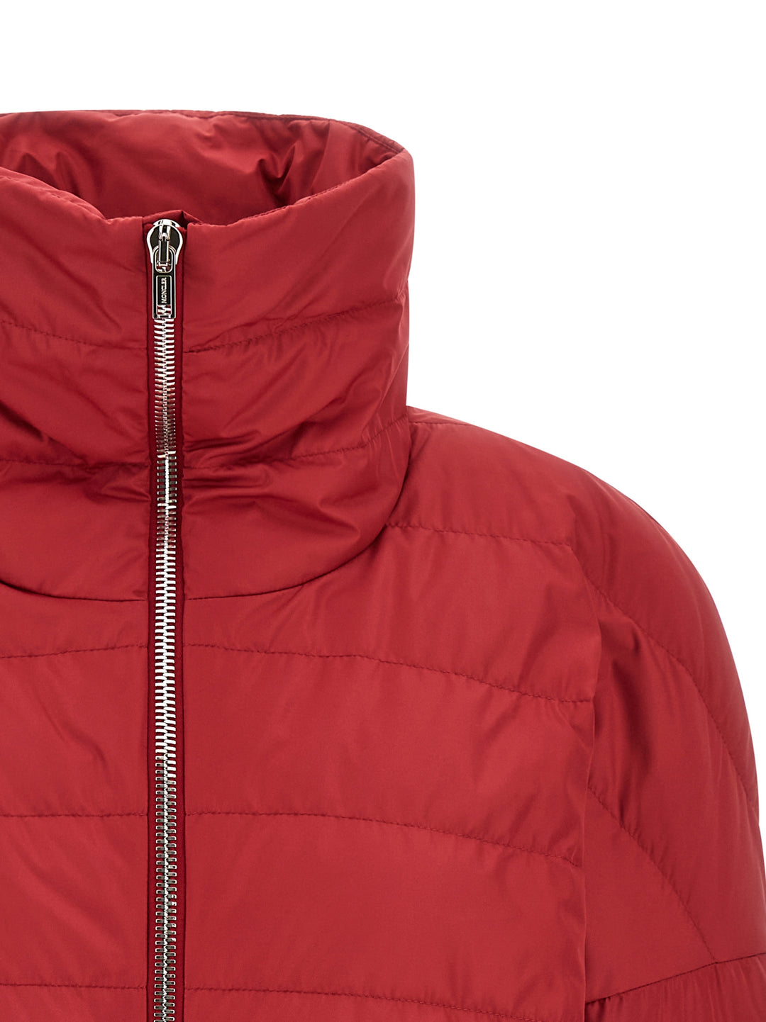 Rick Owens Cropped Puffer Jackets - Rosso | 5076a27ba6e7f4bcabf8098c9230efdebc312ce1